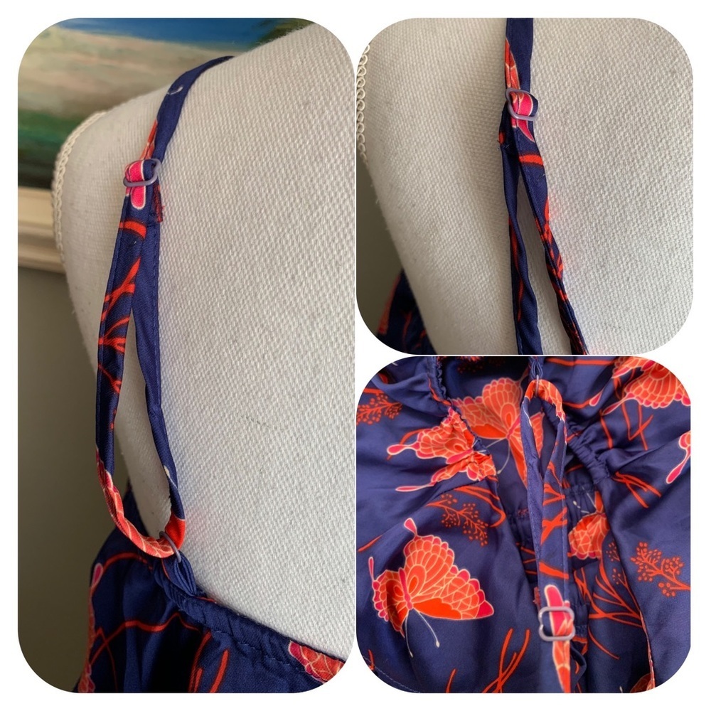 Express Ruffle Spaghetti strap With Butterfly Print Size XS - Picture 17 of 17
